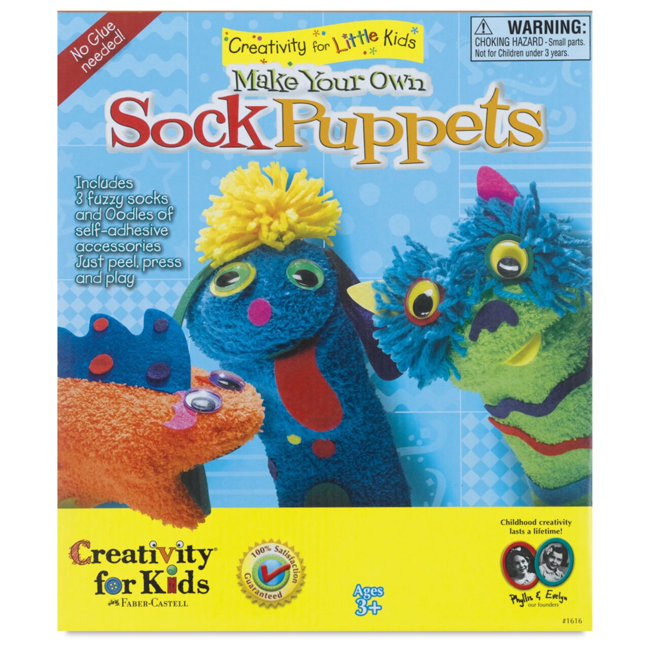 Creativity for Kids Kits - Make Your Own Sock Puppets